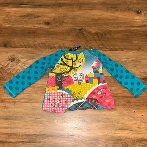*** LONG SLEEVE SHIRT FOR LITTLE GIRL 6-9M ***